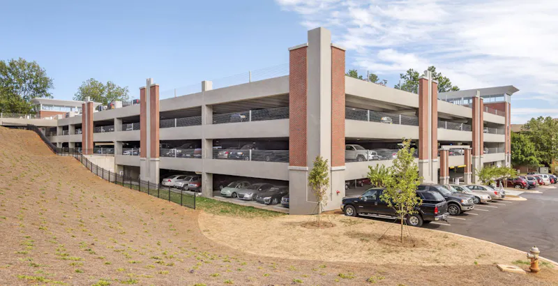 University of North Georgia Parking Deck, Structured Parking Construction, Choate Construction