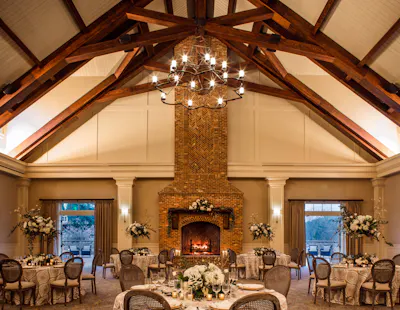 Ballroom and Meeting space at Barnsley Resort, Hotel Resort Conference Center Construction
