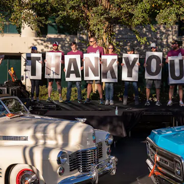Choate Construction Cars and 'Q for the Cause Cystic Fibrosis Foundation Corporate Philanthropy