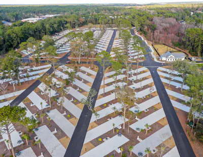 Choate Construction Savannah Hospitality Hilton Head National RV Resort Pad Foundations