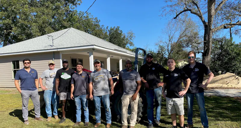 Choate Construction Company Corporate Philanthropy Building Up Community Service Habitat for Humanity