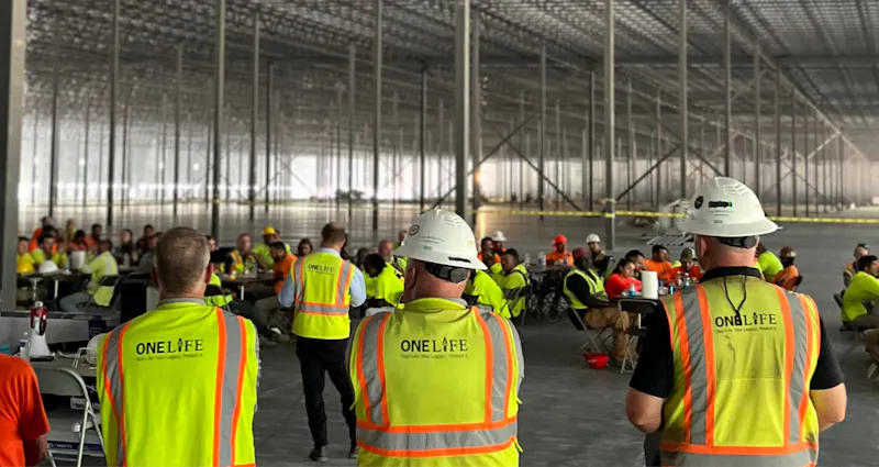 Choate Construction Camp Hall 8 Industrial Park South Carolina Speculative Warehouse Construction