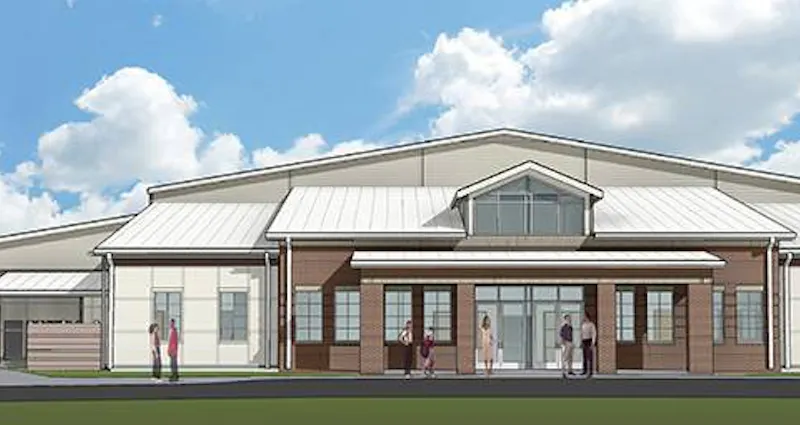 Athletic Center Rendering